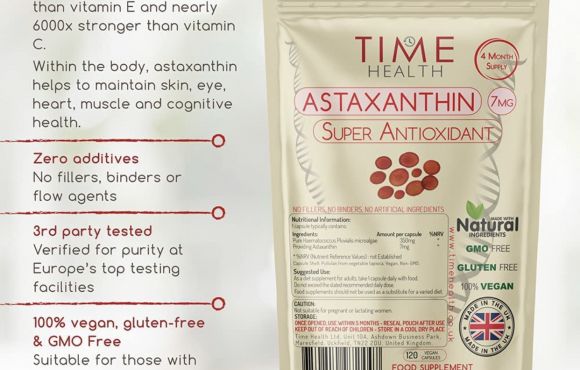 Astaxanthine Antioxydant +fort que la vitamine E