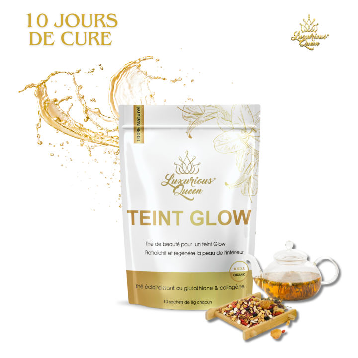 Teint Glow Tisane éclaircissante et rajeunissante Luxurious Queen